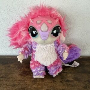 Magic Mixies Sparkle Magic Plush Toy Purple & Pink Glow In Dark Interactive 6"